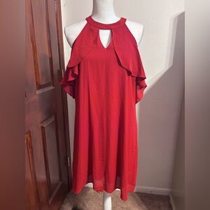 Candie's Vibrant Red Dress